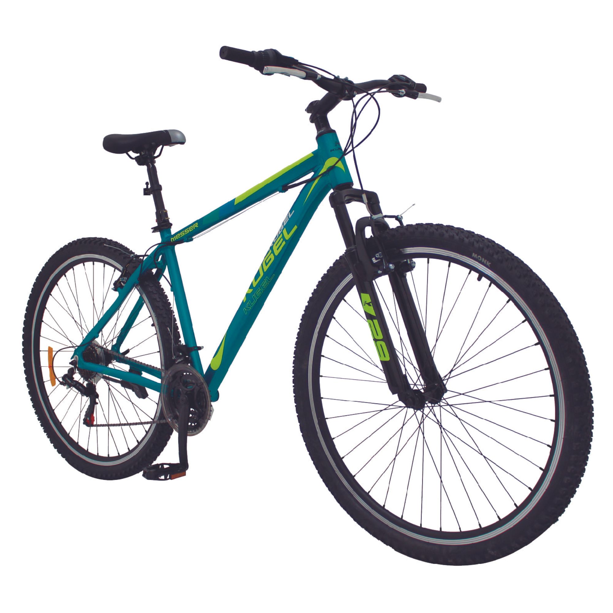 Bicicleta De Montaña Rodada 29 Kugel Messer Mtb Verde
