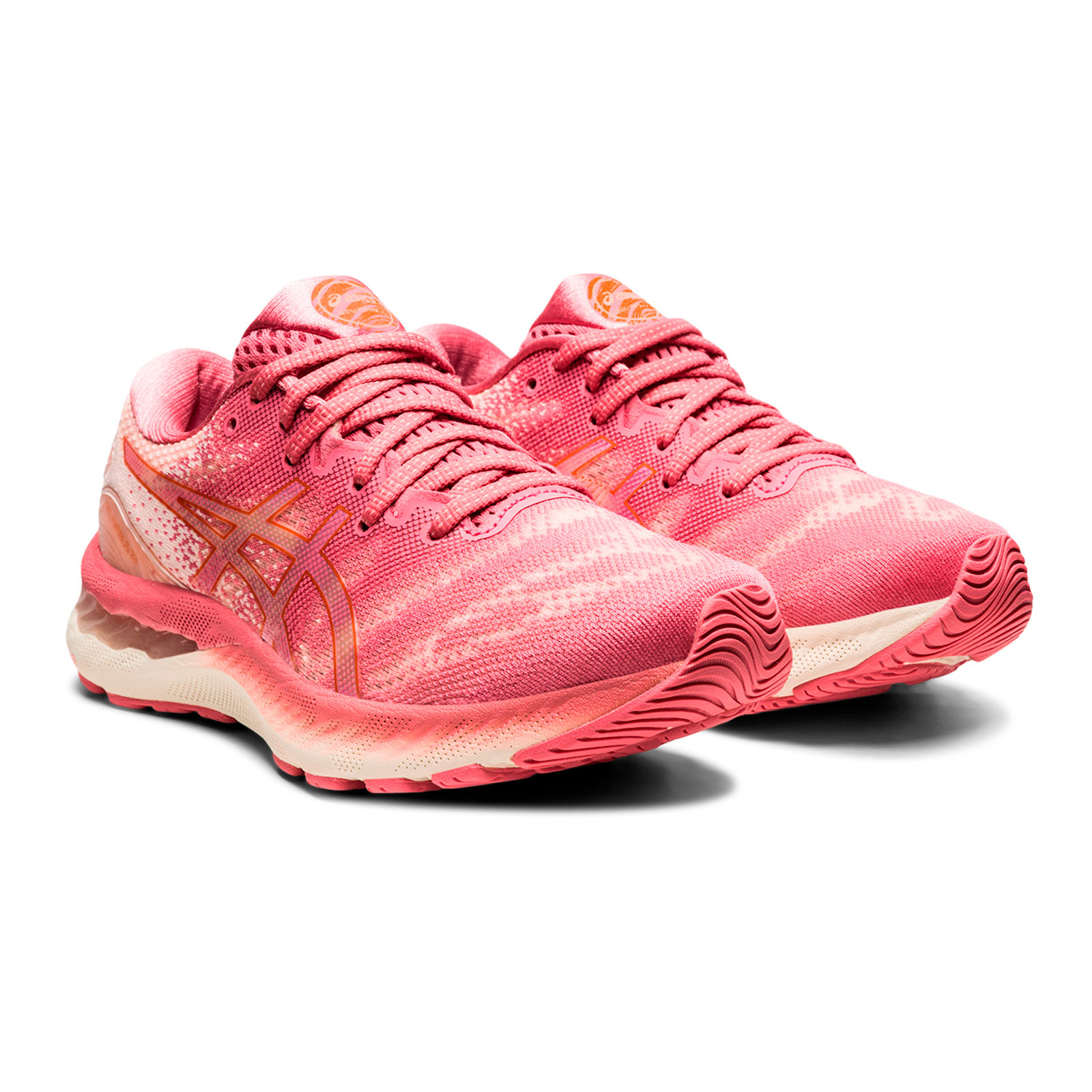 Tenis Asics Mujer Gel Nimbus 23 Rosa Running 1012A885708.
