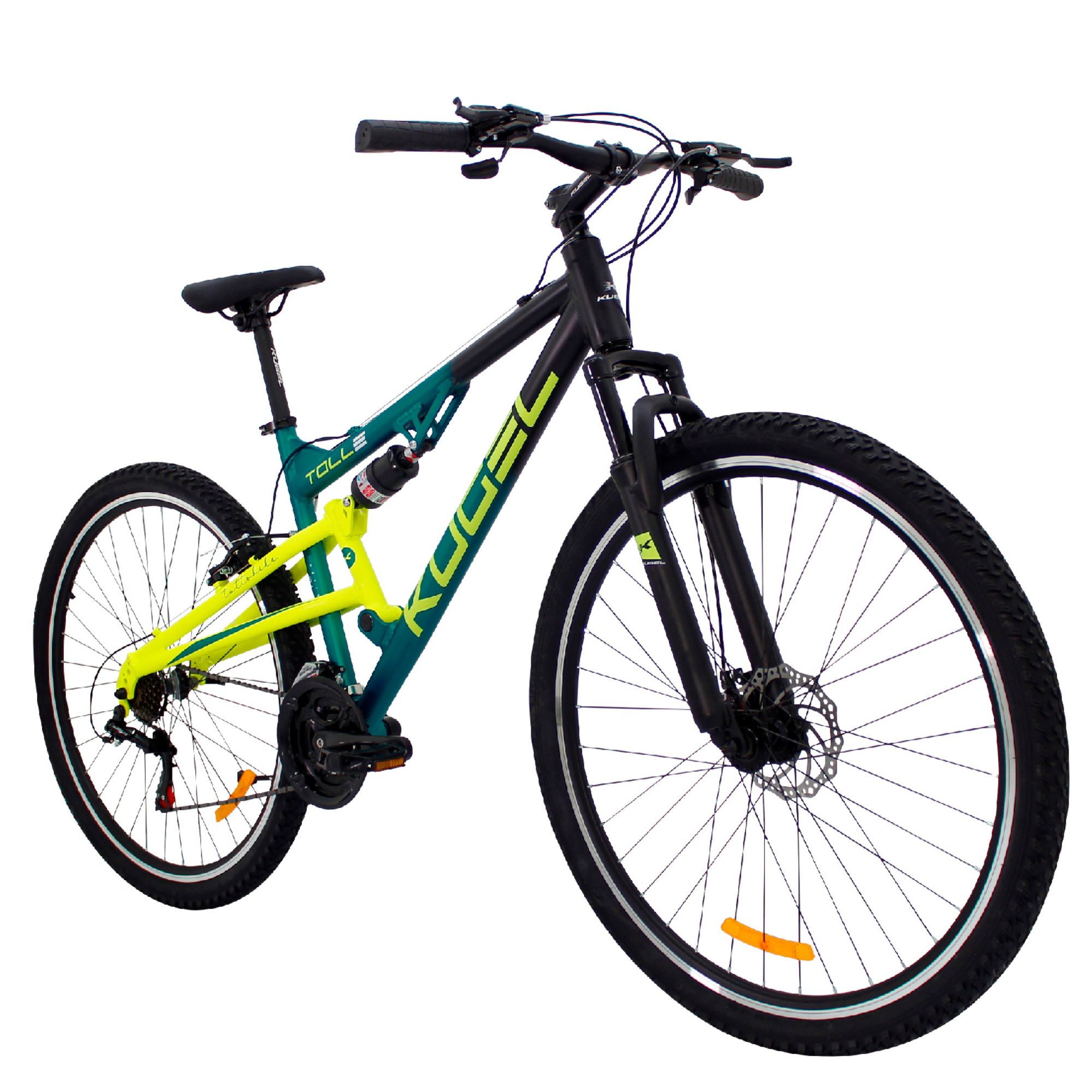 Bicicleta De Mountain Bike Doble Suspensión Kugel Toll R29 Verde