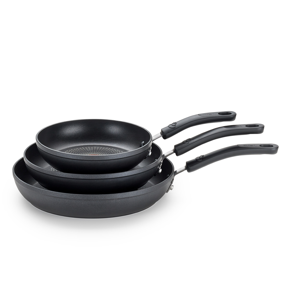 TFAL JUEGO DE 3 SARTENES 20 24 30 CM TITANIUM NON STICK 