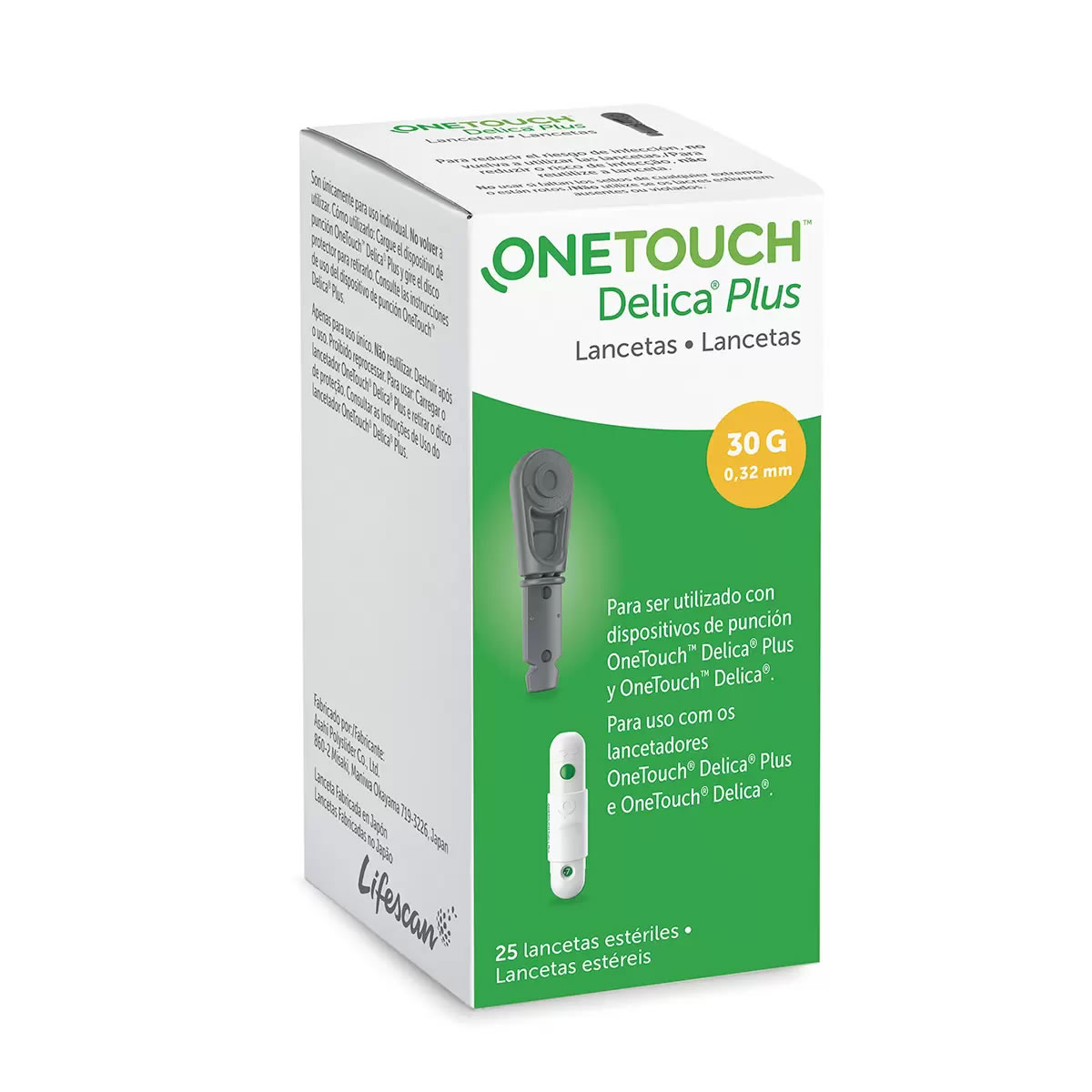 75 Tiras Reactivas Glucosa y 25 Lancetas OneTouch 670067 CST