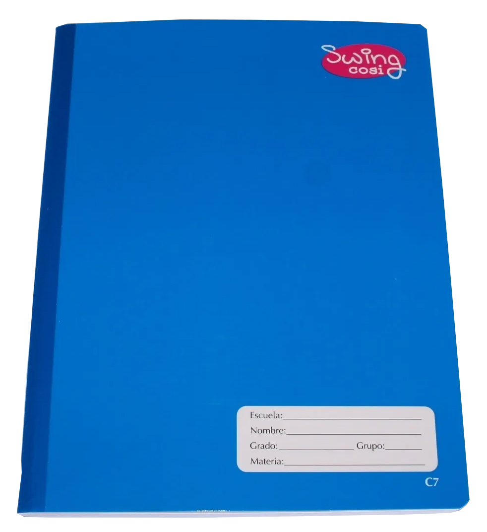 Libreta Cosida Cuaderno Cosido 100 Hojas Profesional 5 Pzas Rayas