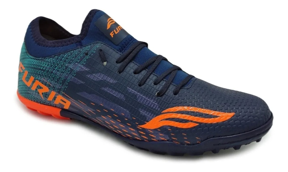 Tenis Futbol Rapido Furia Tf Fut Siete Pasto Sintético 2025