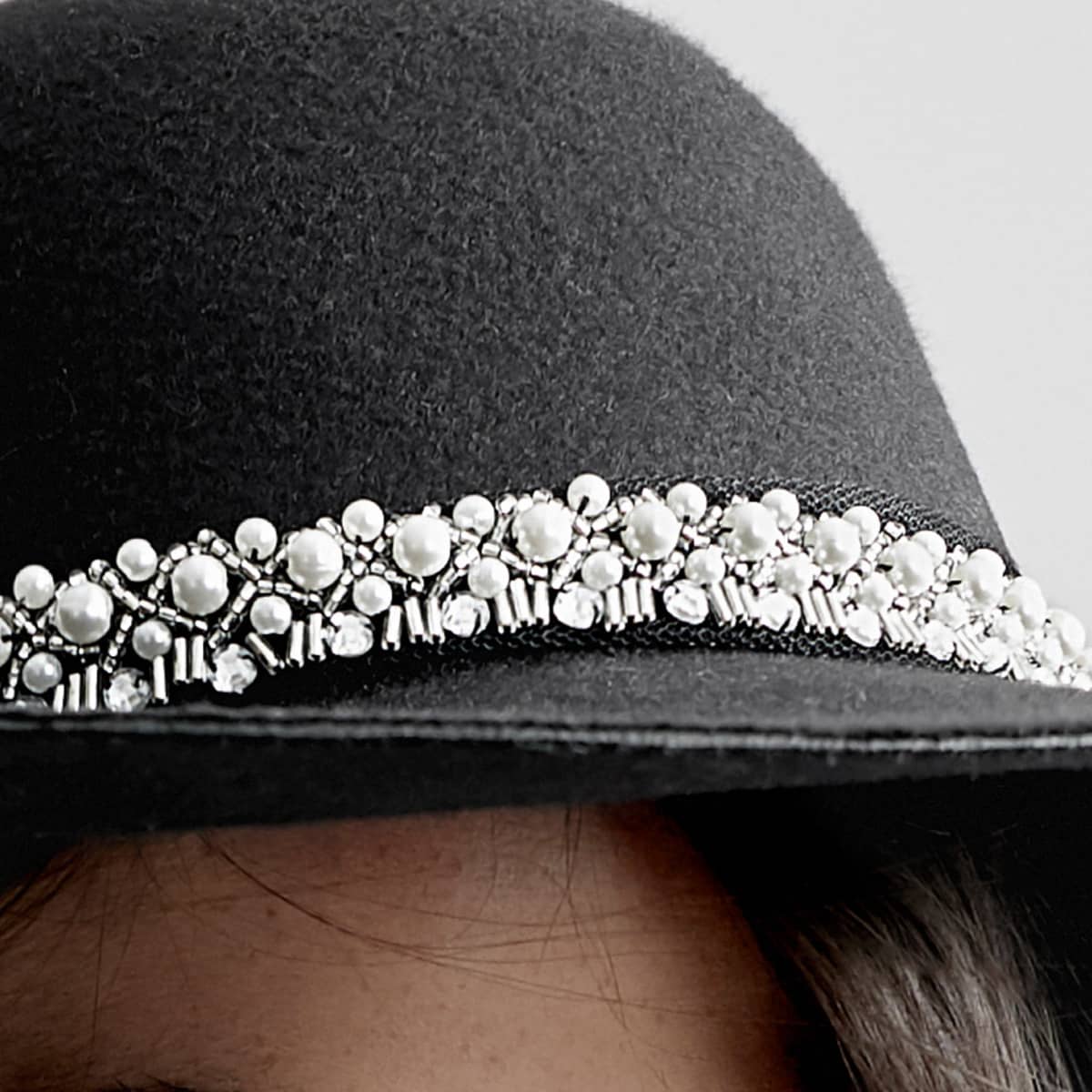 Sombrero Holly Land color Negro para Mujer 1010855