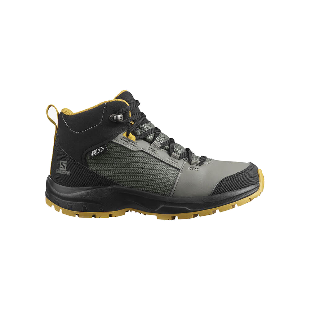 Botas Salomon Senderismo Outward Cswp J Black/arrowwood