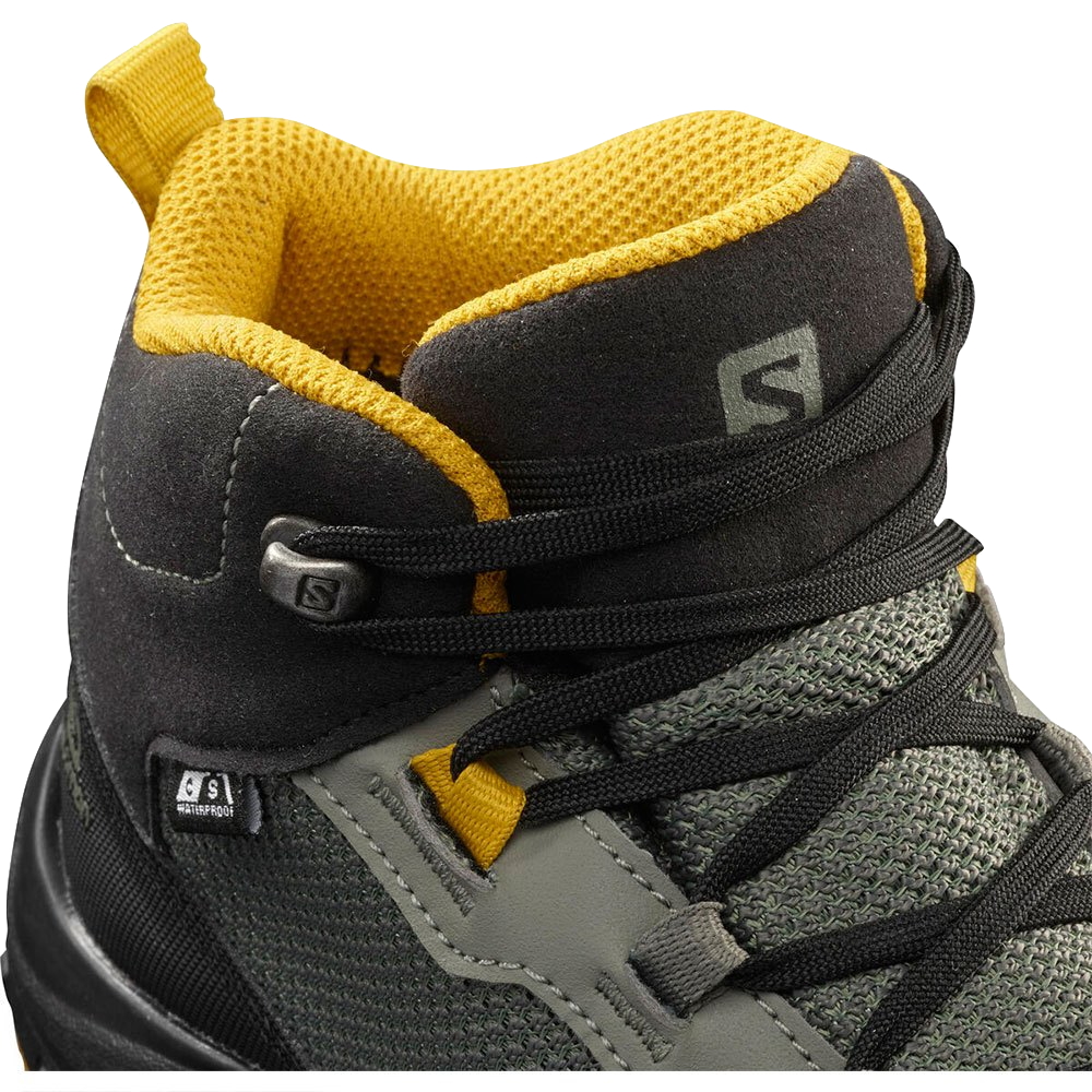 Botas Salomon Senderismo Outward Cswp J Black/arrowwood