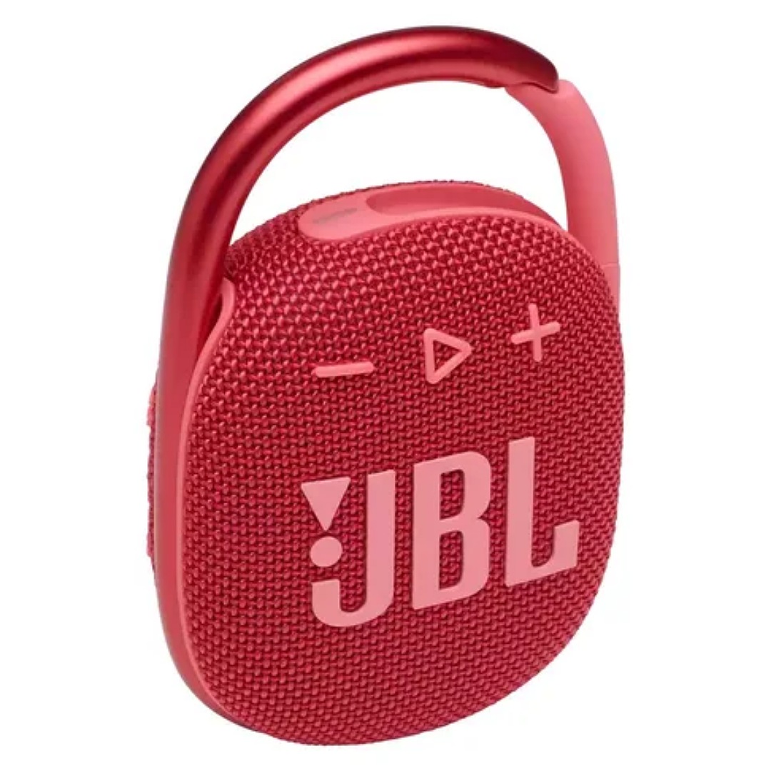 Bocina JBL Clip 4 portátil con bluetooth red
