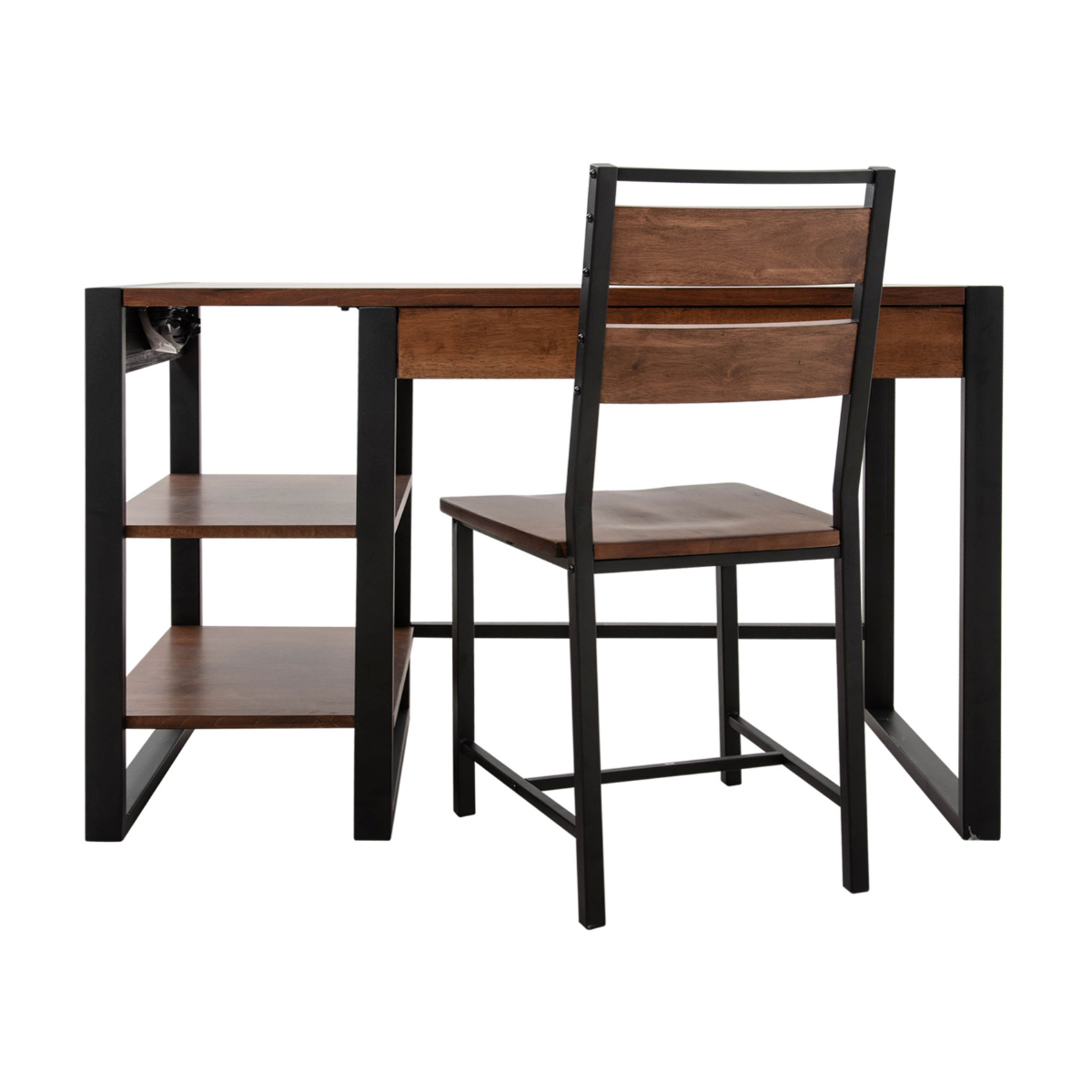 Escritorio Apollo de Madera color Café con Silla