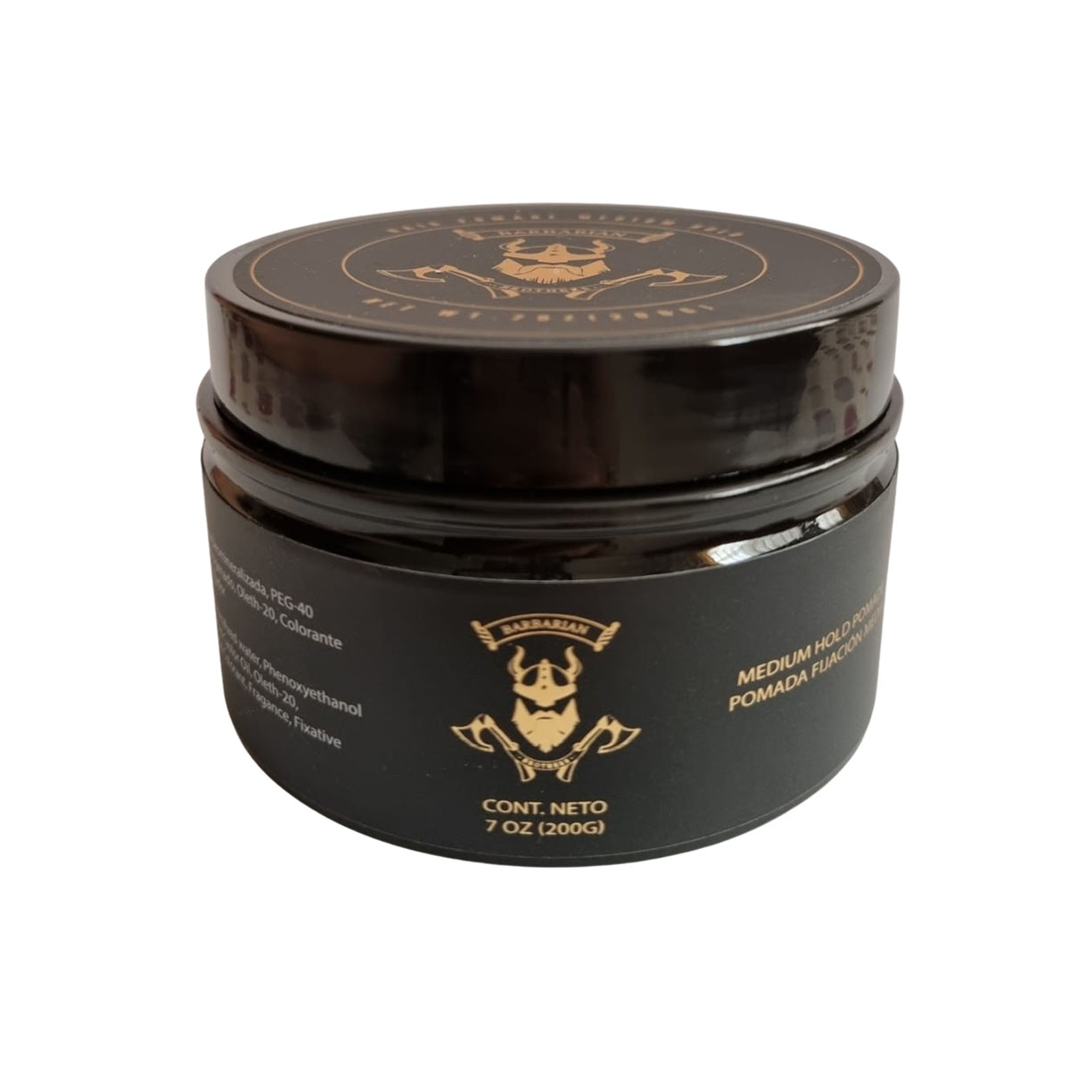 Pomada Cabello Para Hombre Base Agua Fijacion Media 200gr