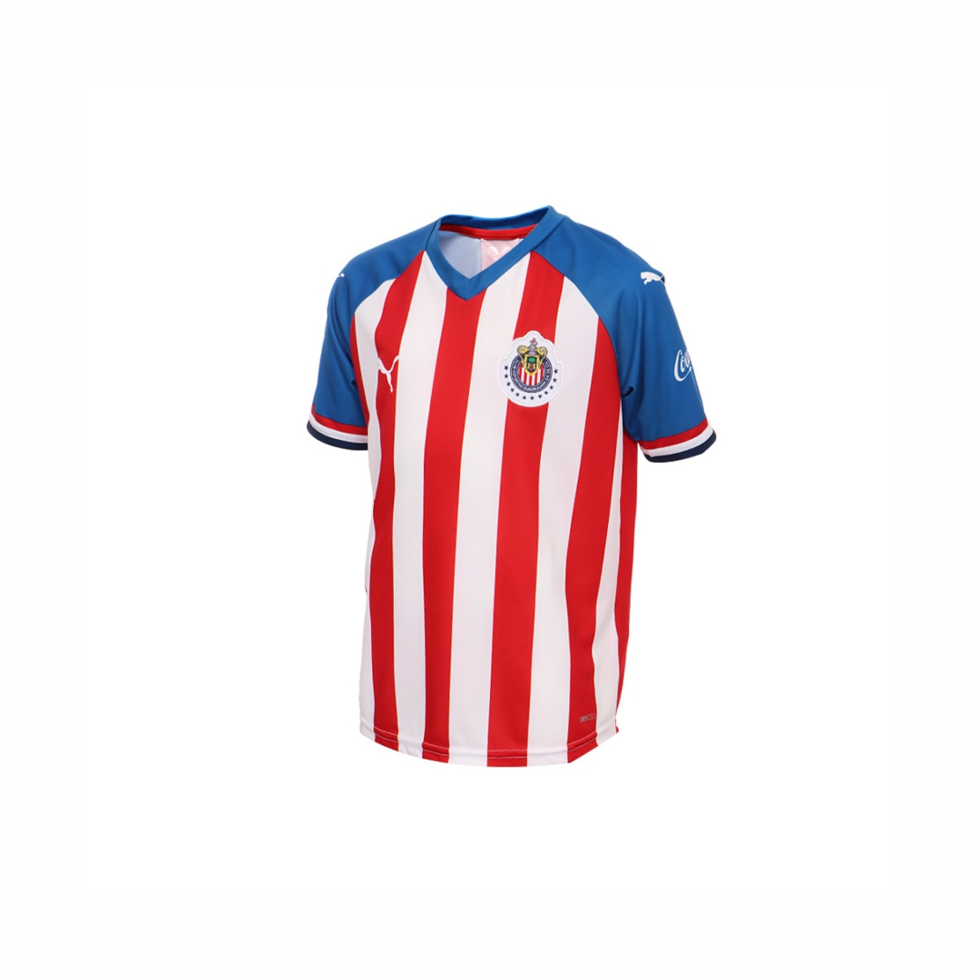 Puma Jersey Club Guadalajara Chivas Local Rojo Blanco Infantil 76293001
