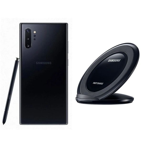 Samsung Galaxy Note 10 Plus 256GB Negro Reacondicionado Grado A + Cargador inalámbrico Samsung