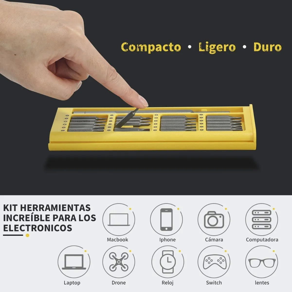 Juego De Desarmadores Kit Herramientas Limpieza Pc Cámara