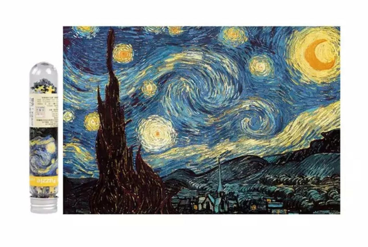 Mini Rompecabezas De Van Gogh La Noche Estrellada 234 Piezas