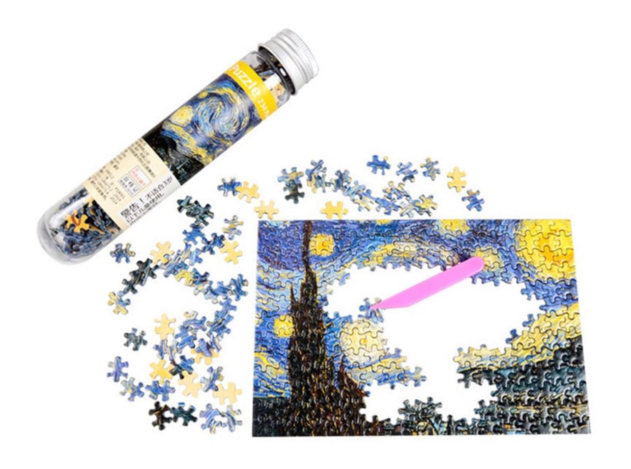 Mini Rompecabezas De Van Gogh La Noche Estrellada 234 Piezas