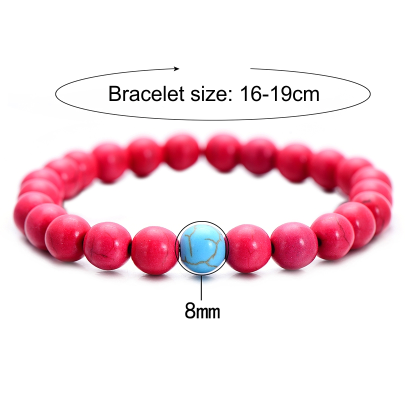 Pulseras Parejas Distancia Krasha Azul Y Rosa Plopzq12