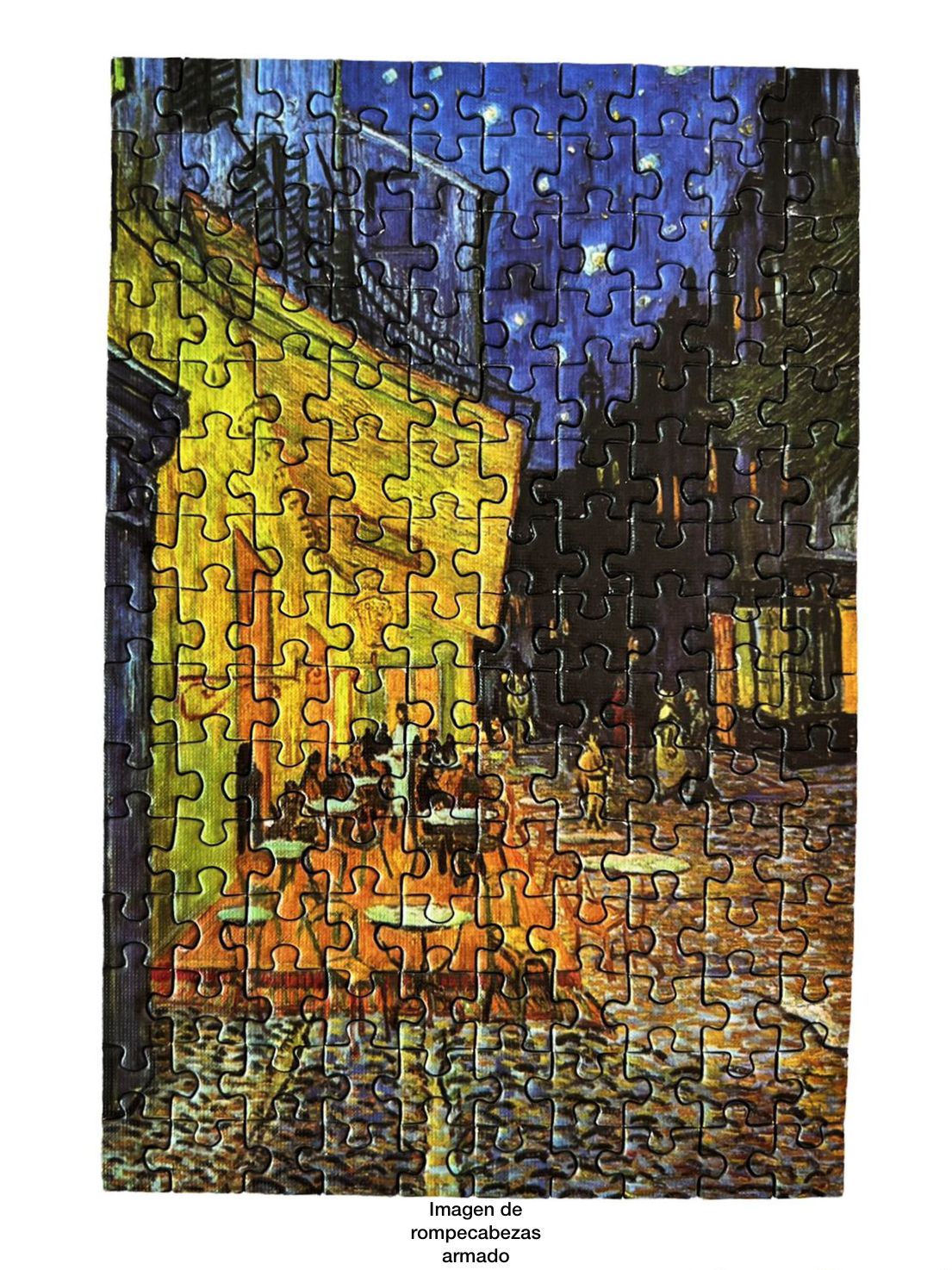 Mini Rompecabezas De Van Gogh Terraza De Café 150 Piezas