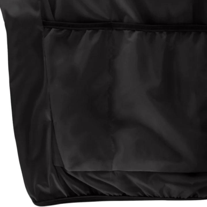 Chaleco Rompevientos Impermeable Ultraligero Movva Falcon Windbreaker Vest para Caballero Color Negro