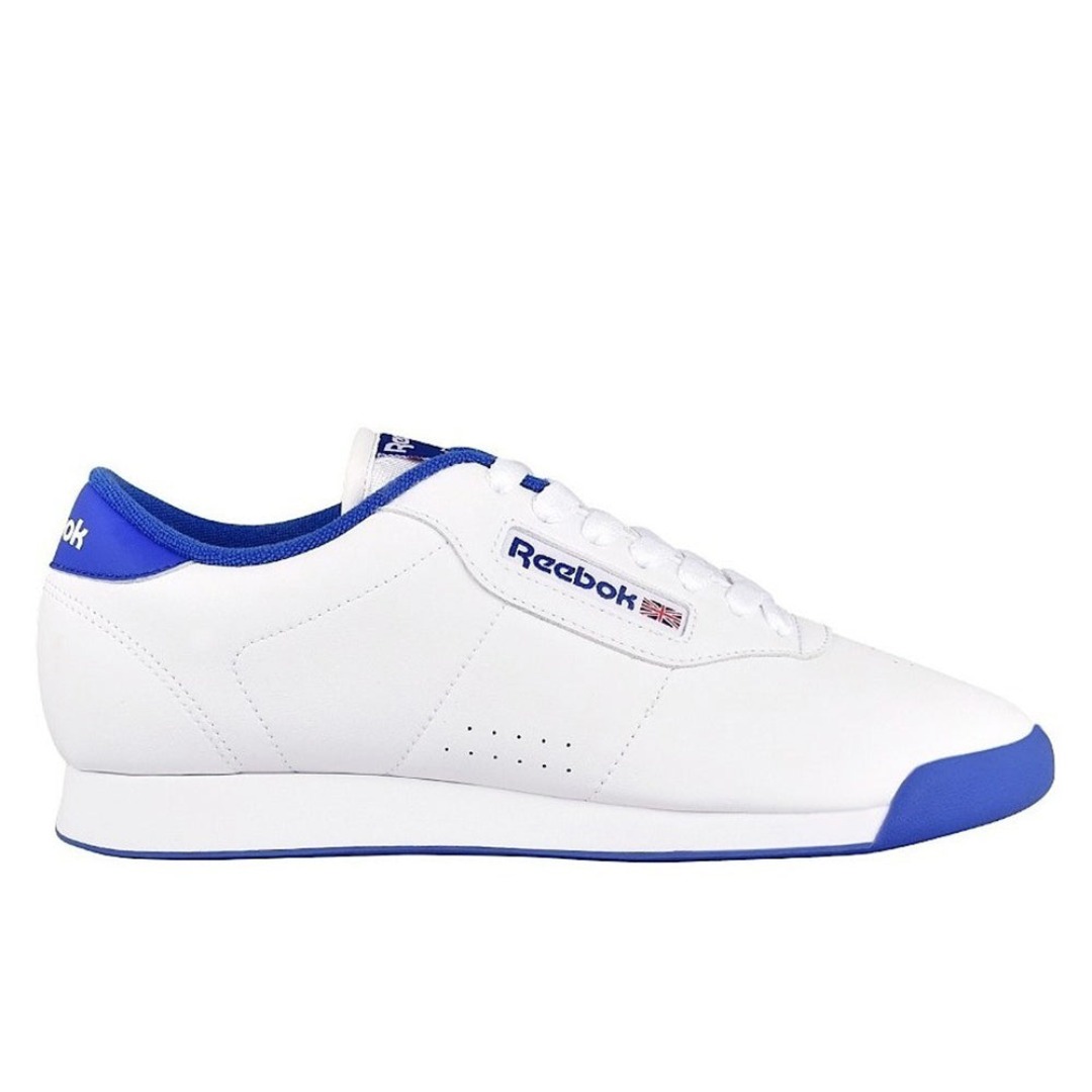 Reebok Princess Blanco Azul Tenis Dama V68529