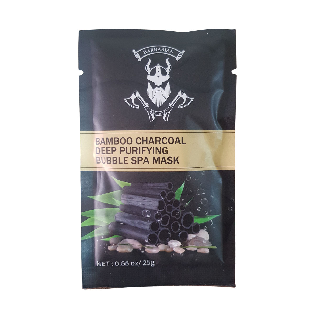 Mascarilla Facial Carbon Activado Burbujeante Para Hombres