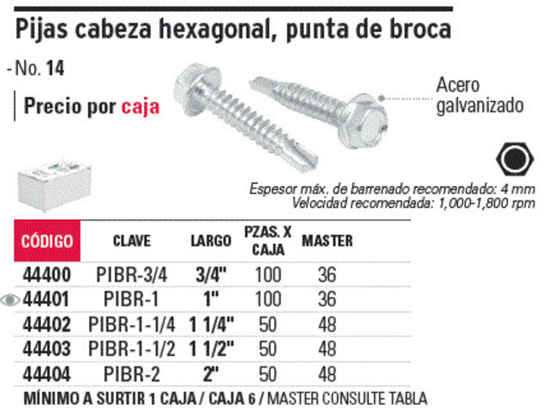 PIJA HEXAGONAL MOD PIBR-2