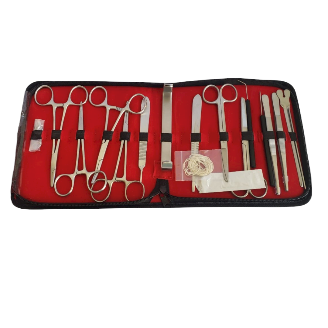 Estuche de disección, 20 piezas, Hergom