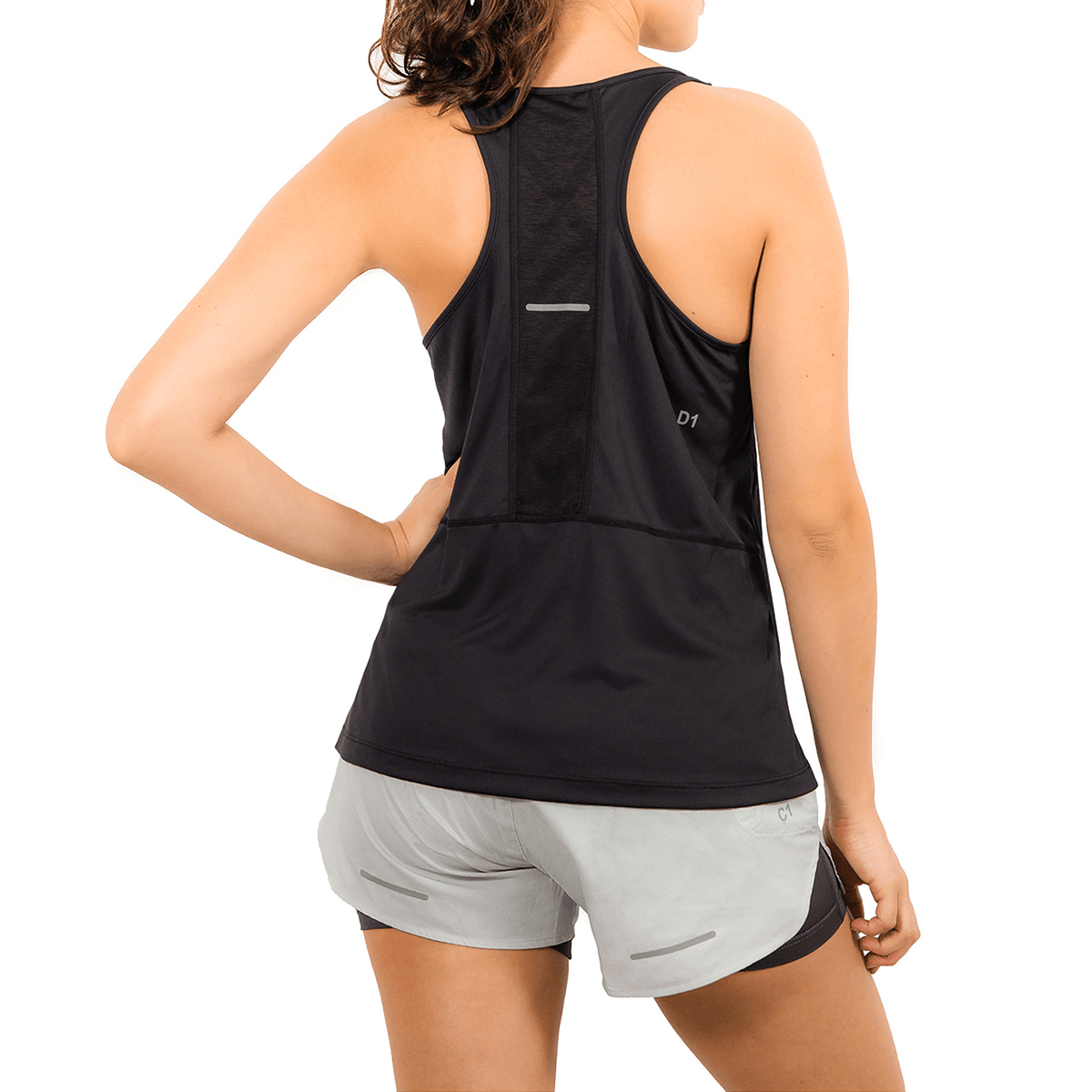 Playera Sin Mangas Asics Mujer Negro Loose Tank 1545380904.