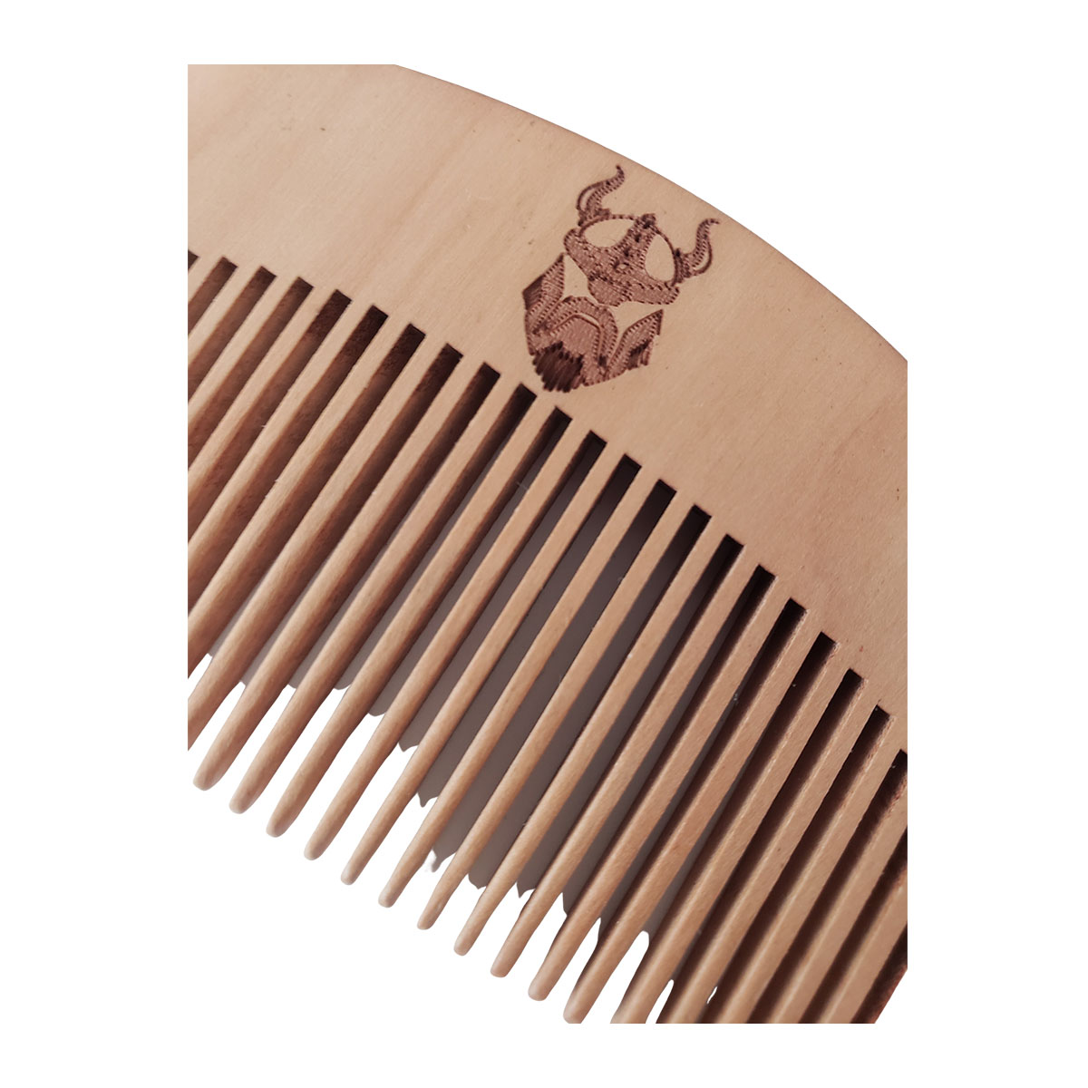 Peine Para Barba Madera De Durazno