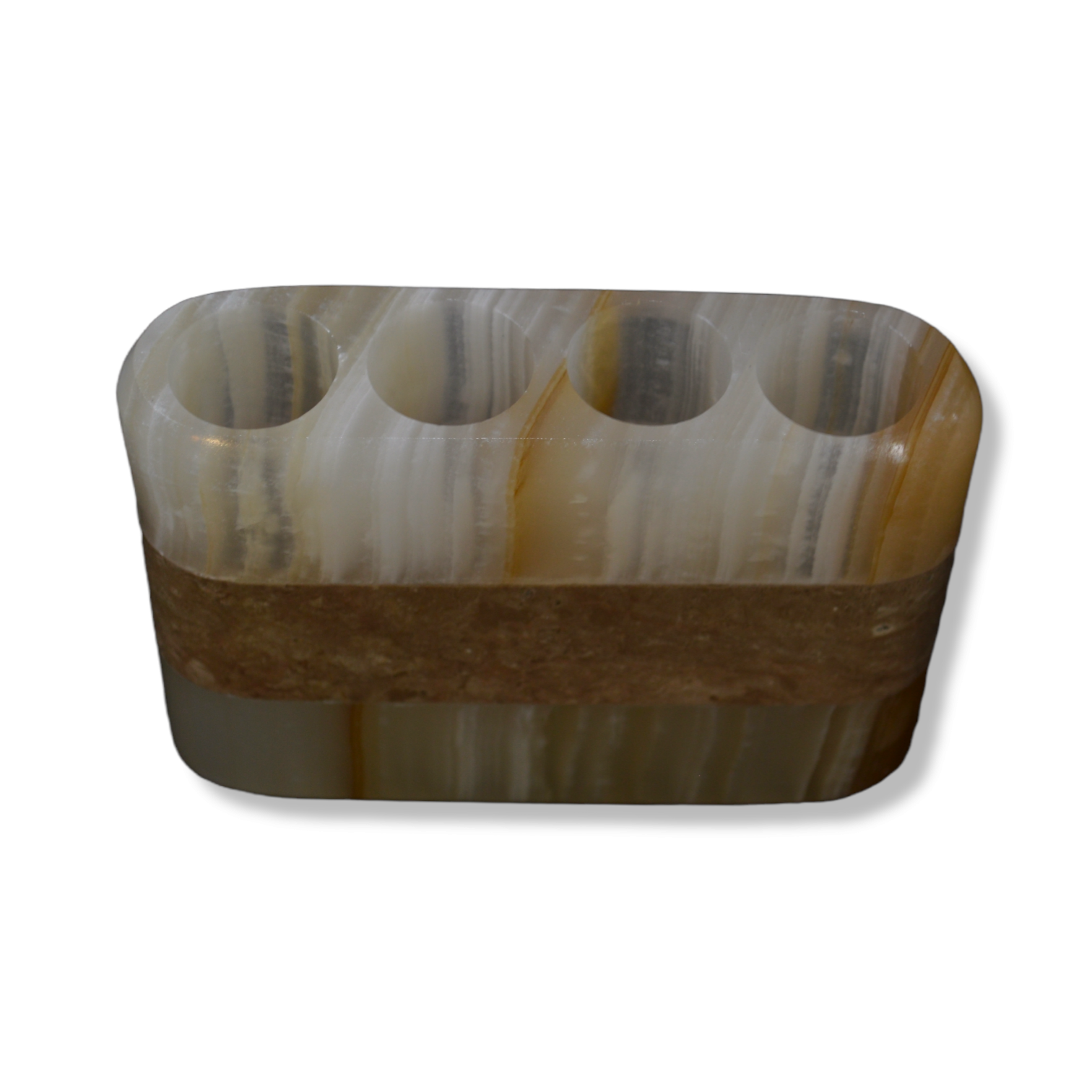 Juego De Baño En Piedra Natural Onix, Accesorios Para Baño