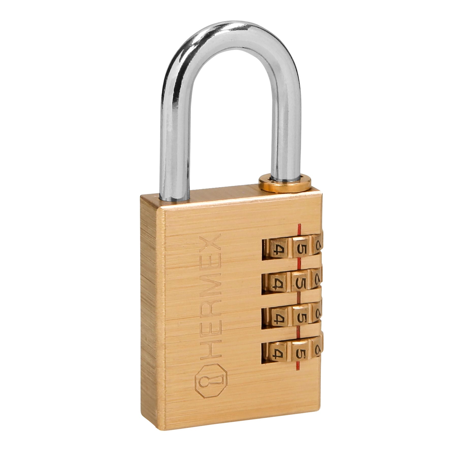 Candado de combinación 40 mm cuerpo de latón Hermex 43348