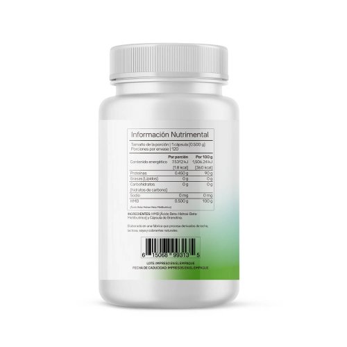 HMB Primetech 120 caps 500 mg c/u