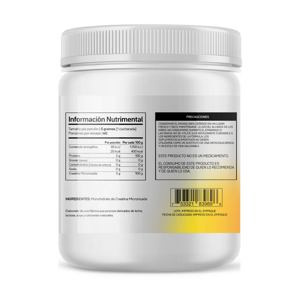 Creatina Primetech 300 g 60 serv 5 g c/u