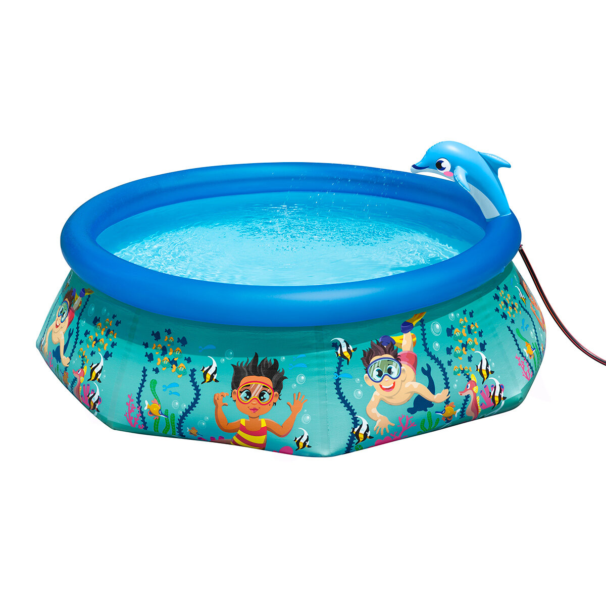 Piscina inflable delfines, Oasis Bajo El Agua H2OGO!®