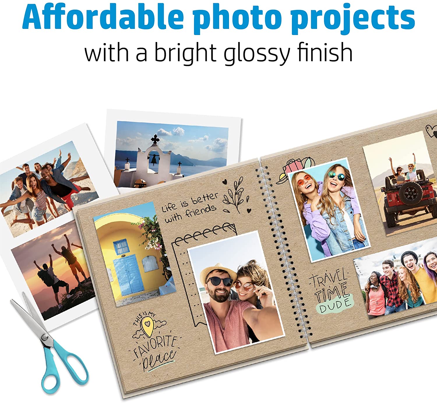 Papel Fotográfico Hp 50 Hojas Tamaño Carta Q8723a