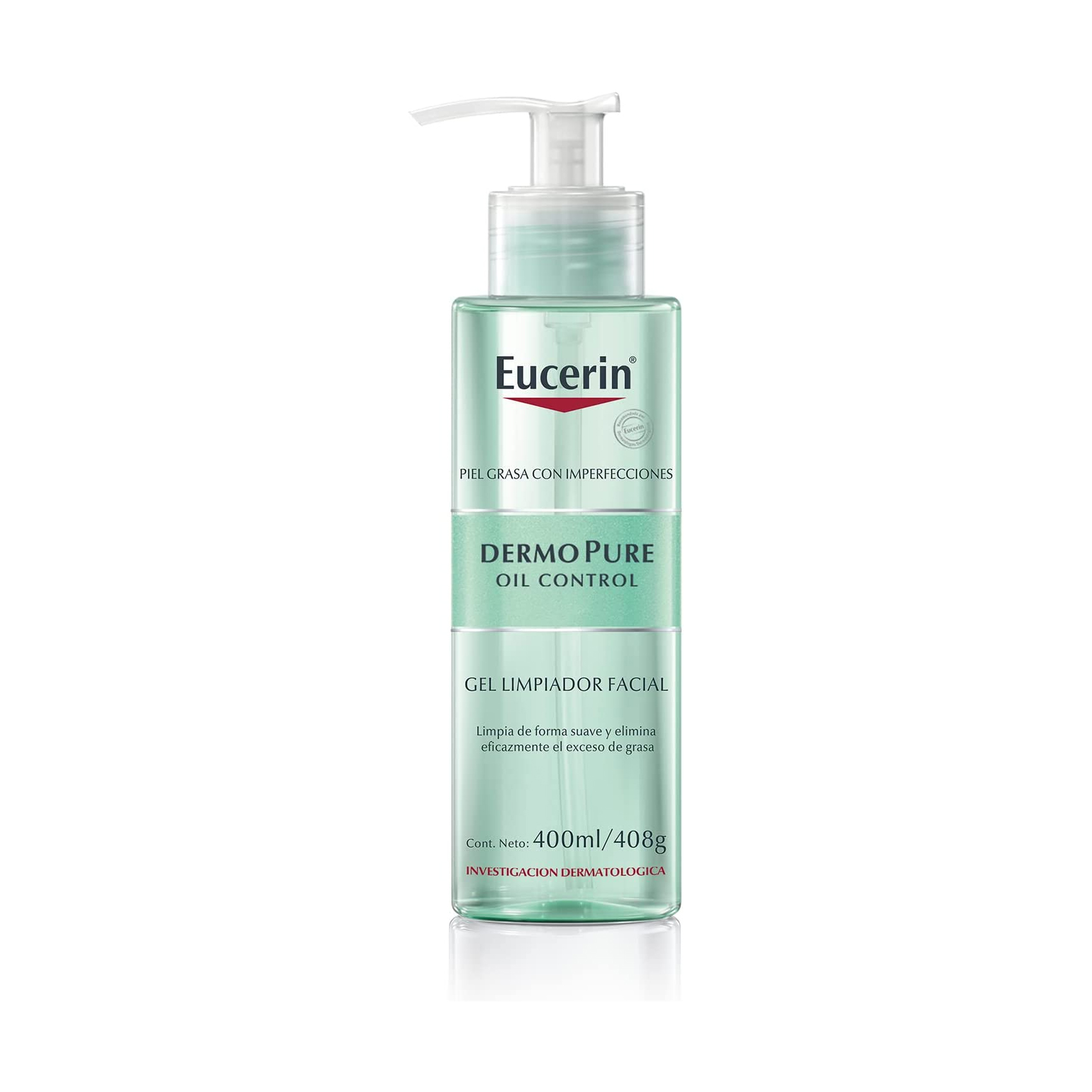 Eucerin  DermoPure Gel limpiador facial piel grasa imperfecciones , 400ml