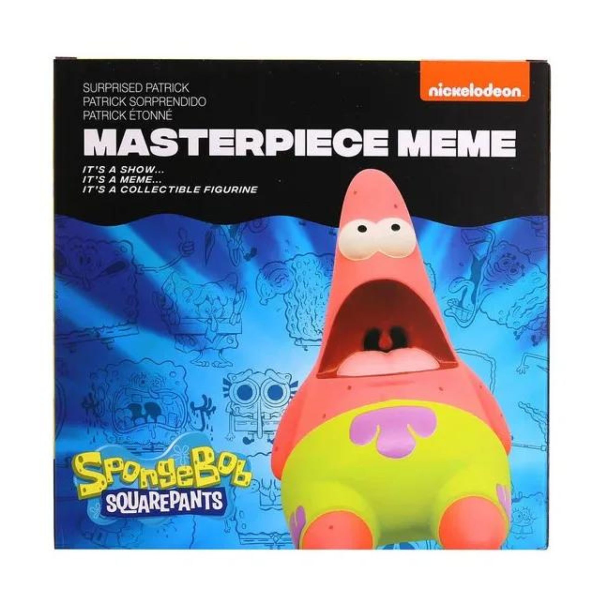 Bob Esponja Masterpiece Memes Figura Patricio Sorprendido