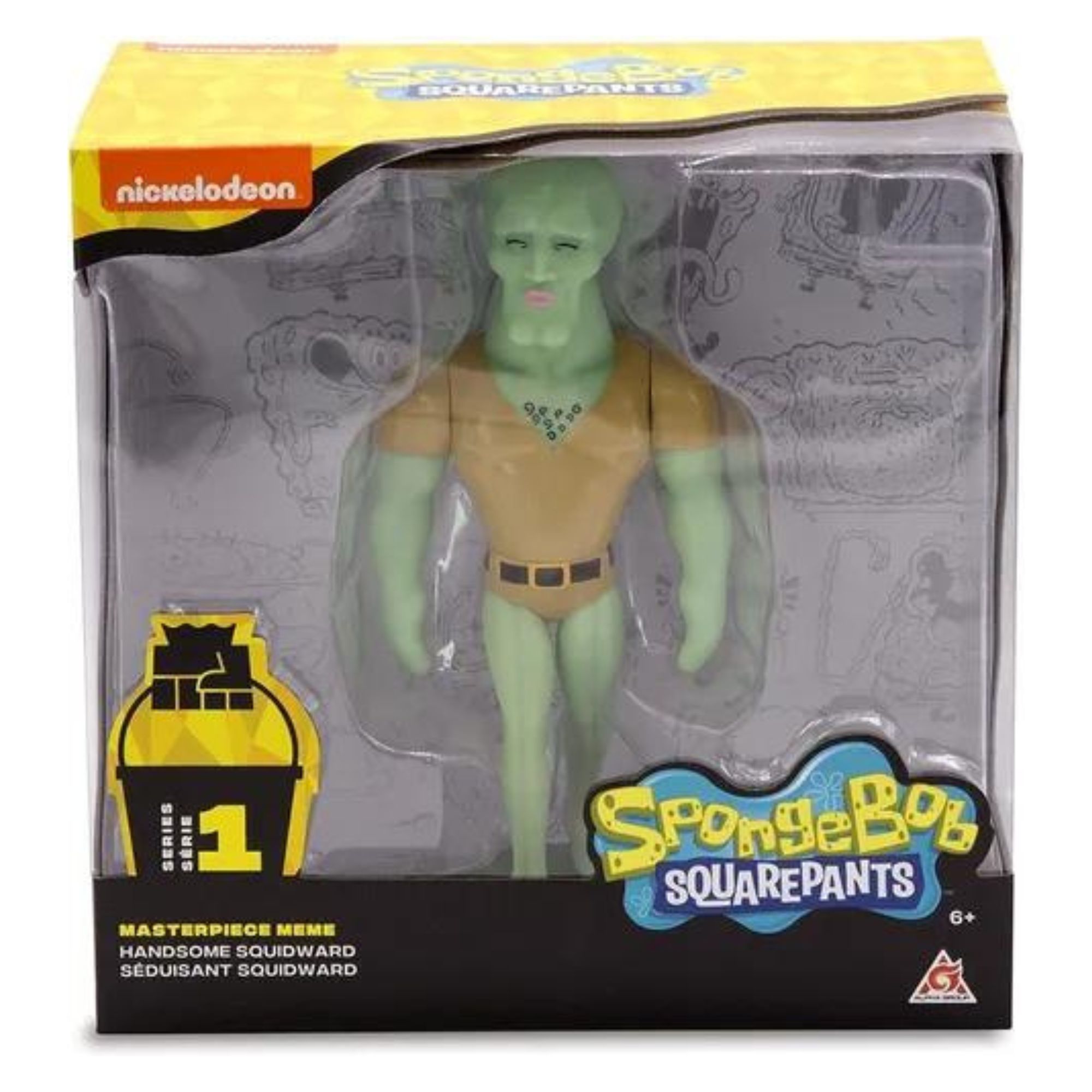 Bob Esponja Masterpiece Memes Figura Calamardo Guapo - Main Image