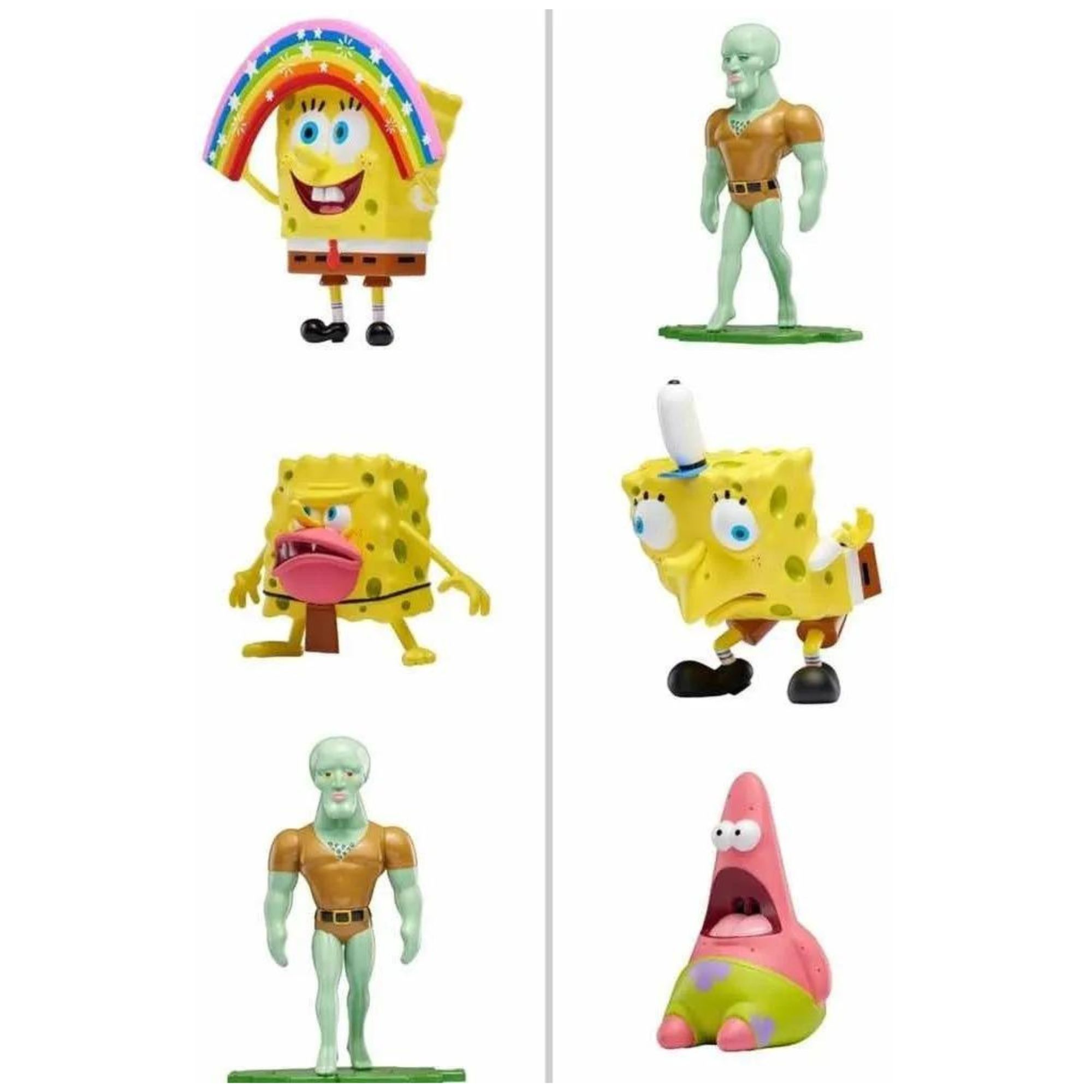 Bob Esponja Masterpiece Memes Figura Calamardo Guapo