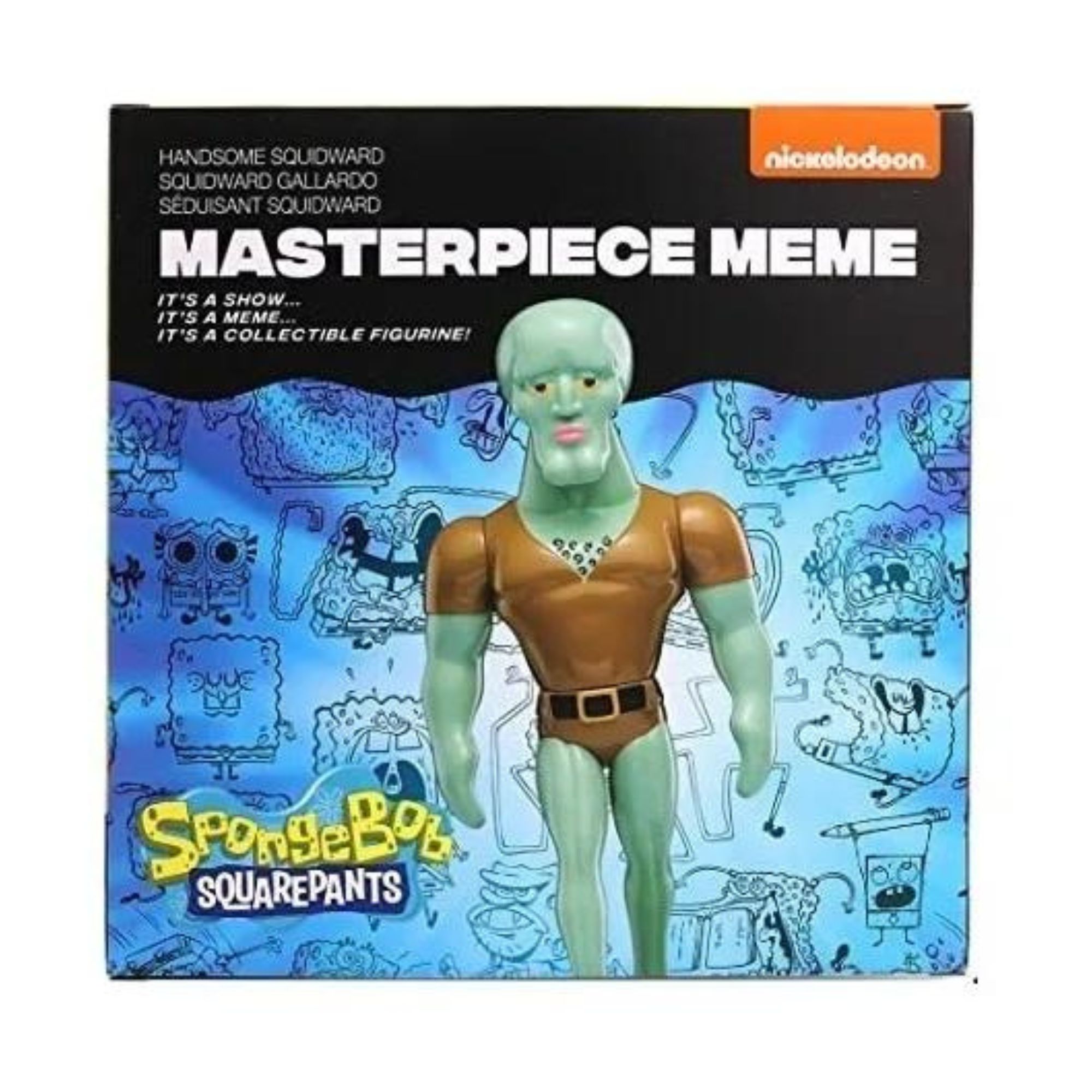 Bob Esponja Masterpiece Memes Figura Calamardo Guapo