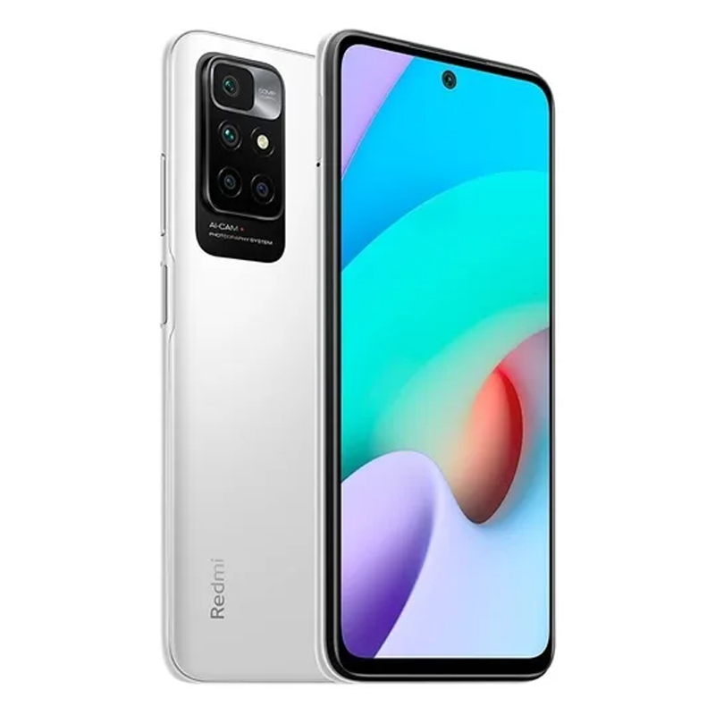 Celular Xiaomi Redmi 10 Blanco Ram 6GB Almacenamiento 128GB Dual Sim