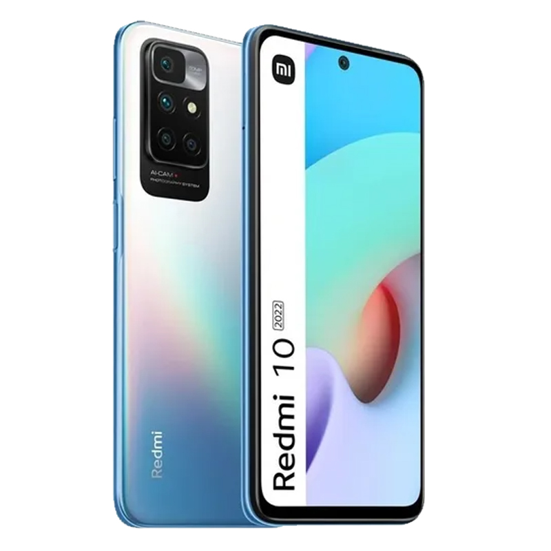 Celular Xiaomi Redmi 10 Azul Ram 6GB Almacenamiento 128GB Dual Sim 