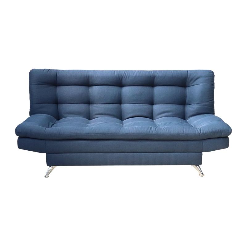 Sofá Cama Azul Moderno 3 Posiciones.