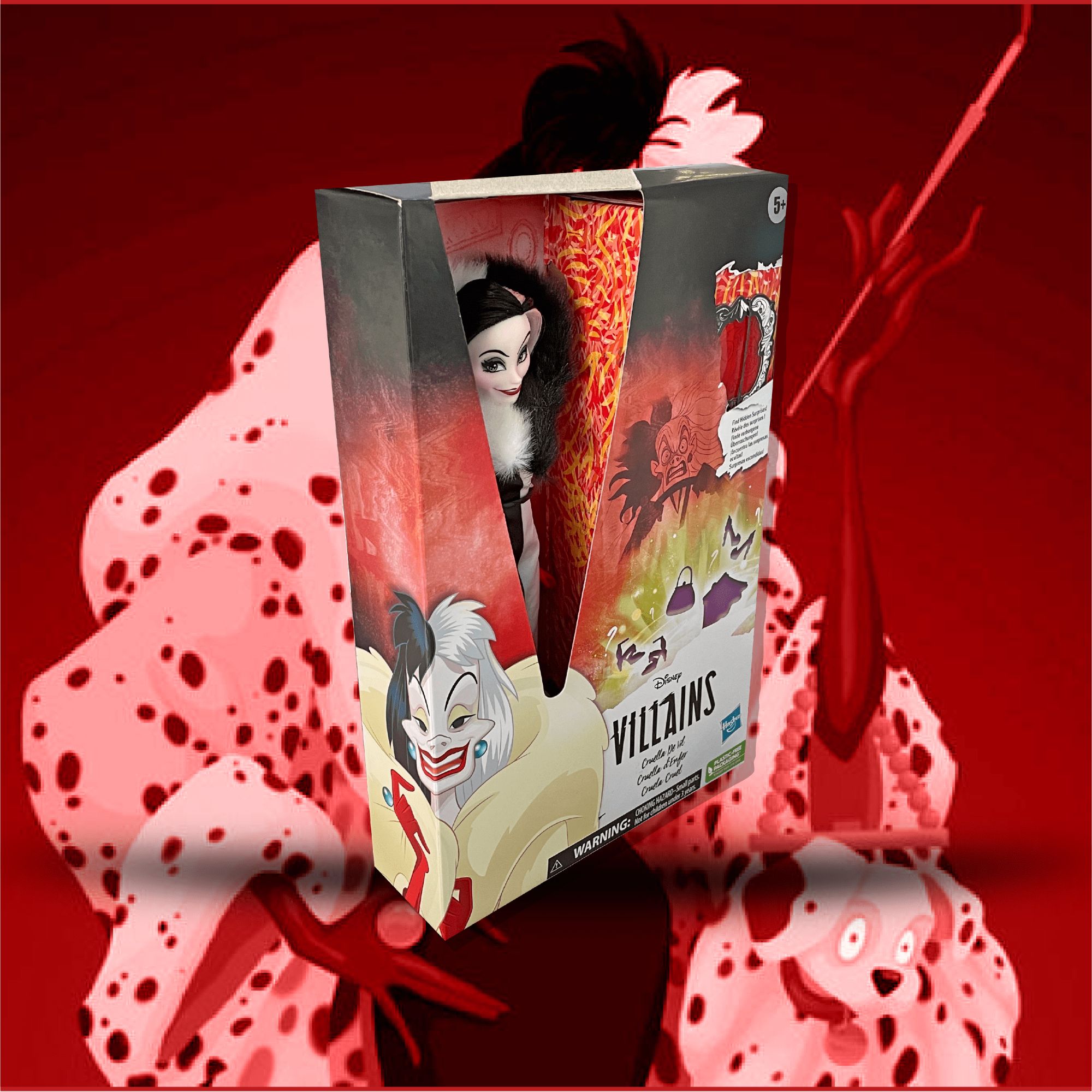 Disney Princesas Villanas Cruella de Vil