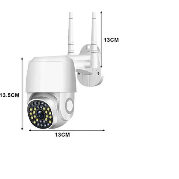 Digital Cámara Wifi Inalámbrica 28 Led de Seguridad 355 Grados 