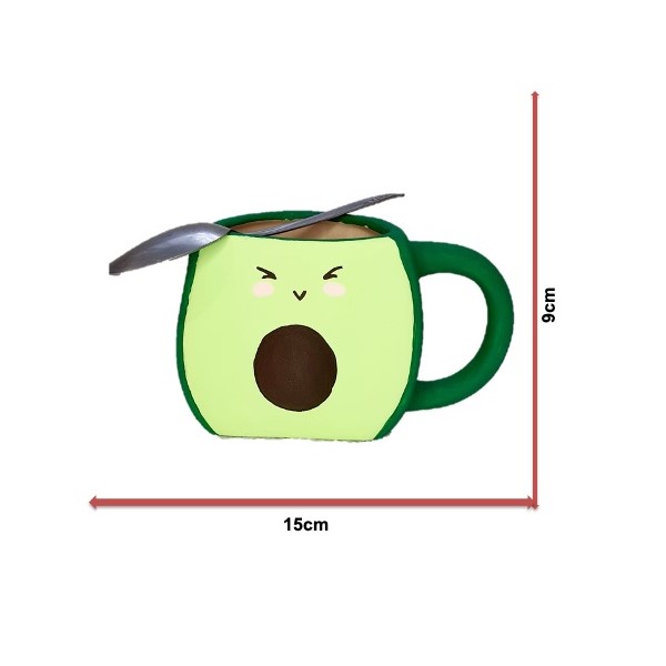 taza aguacate tierno