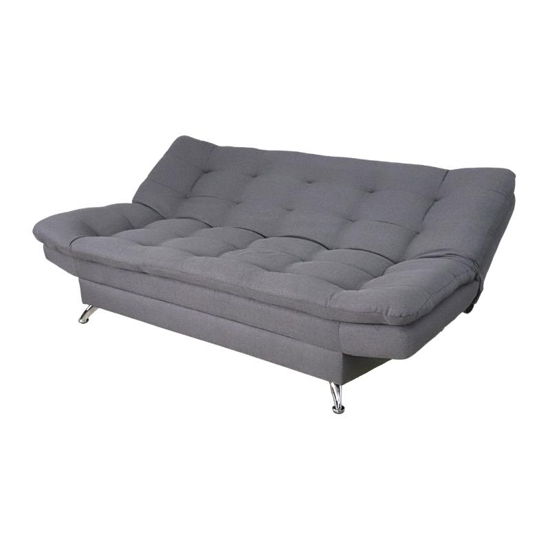 Sofá Cama Gris Matrimonial 3 Posiciones