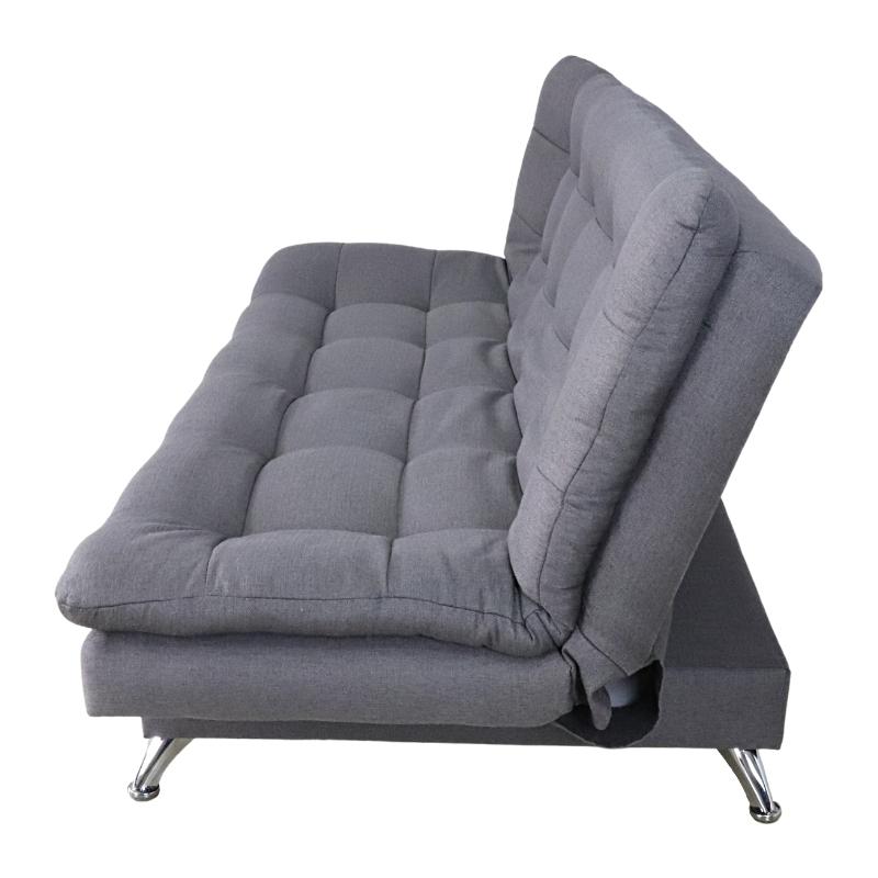 Sofá Cama Gris Matrimonial 3 Posiciones