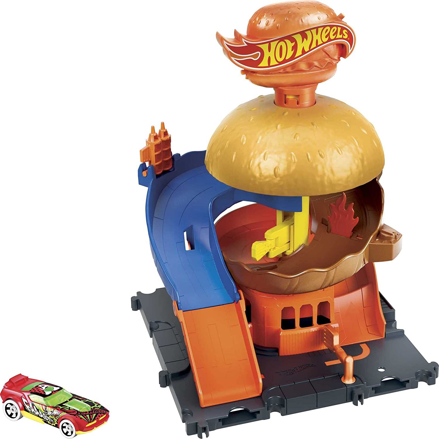 Tienda De Hamburguesas De La Ciudad Hot Wheels City