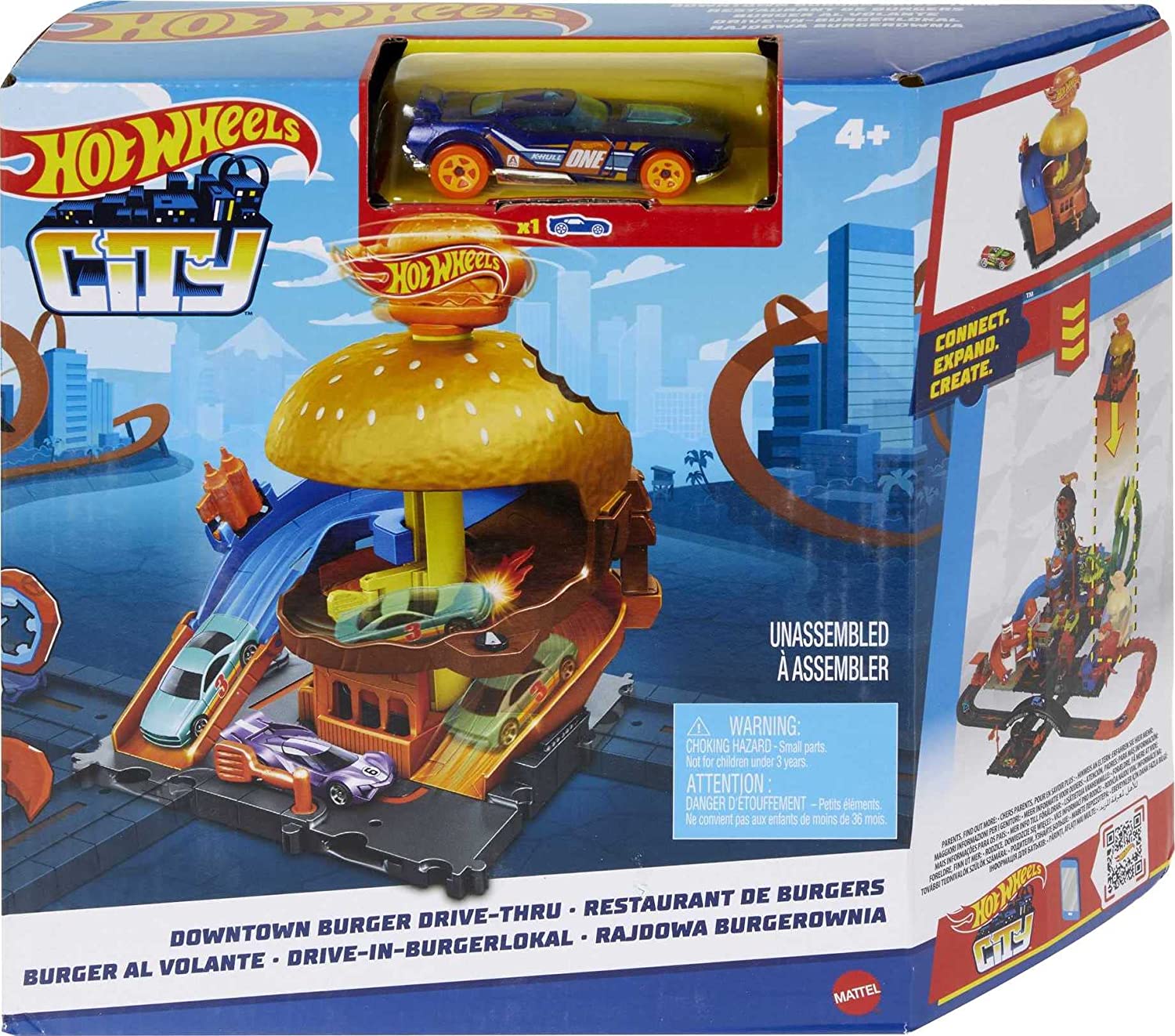 Tienda De Hamburguesas De La Ciudad Hot Wheels City