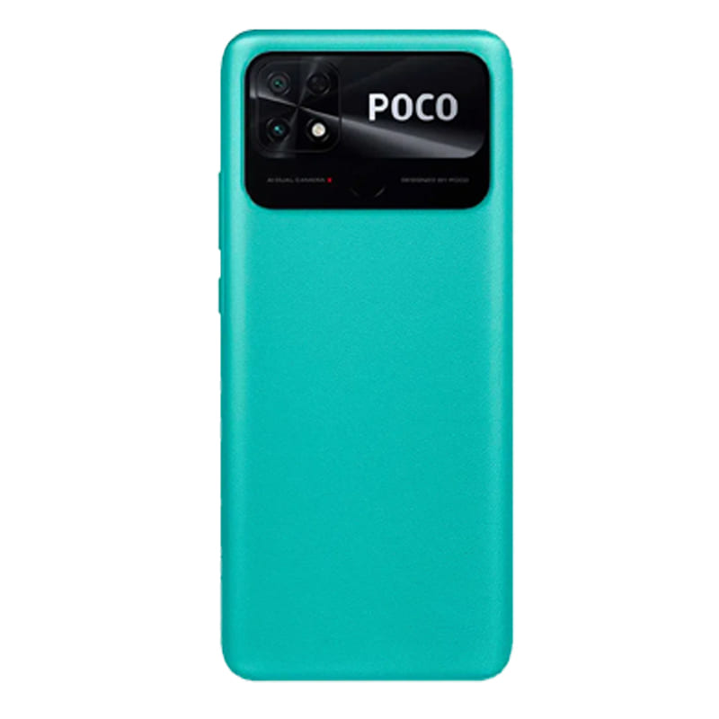 Celular Xiaomi Poco C40 Verde Coral Almacenamiento 64GB Ram 4GB Dual Sim