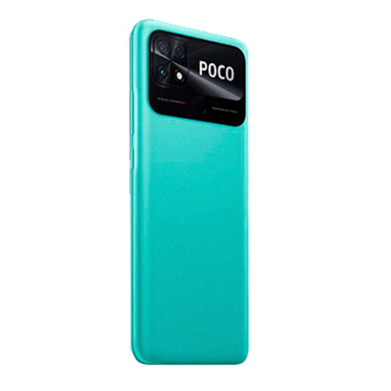 Celular Xiaomi Poco C40 Verde Coral Almacenamiento 64GB Ram 4GB Dual Sim